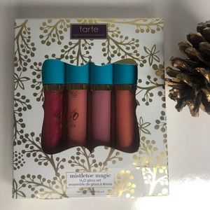 Authentic new Tarte set of 4 lip gloss